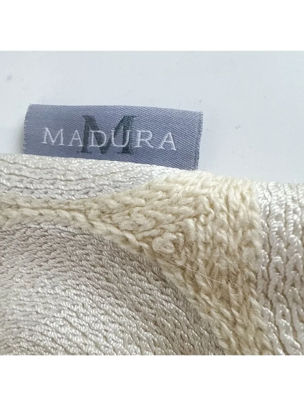 Madura France Chain Stitch Embroidery Circles Cream White Pillow Covers Set Of 2